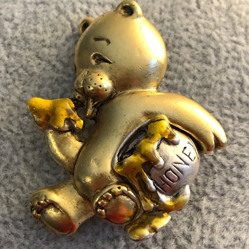 Danecraft Honey Bear brooch